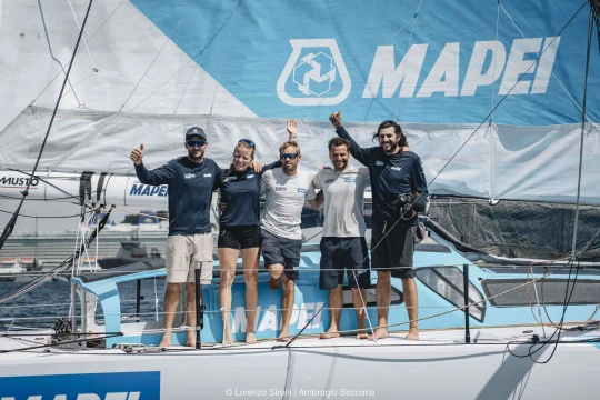 The Ocean Race Europe: “Allagrande Mapei” e Ambrogio Beccaria entrano in Mediterraneo