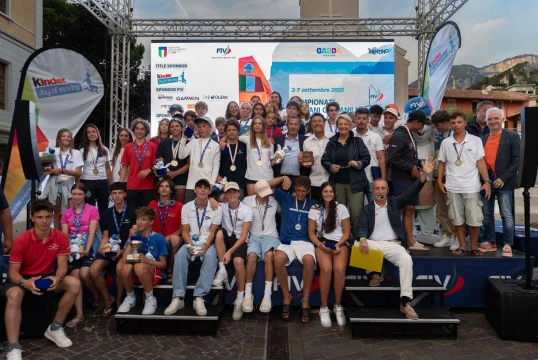 Conclusi sul Garda Trentino i Campionati Italiani Giovanili in Singolo