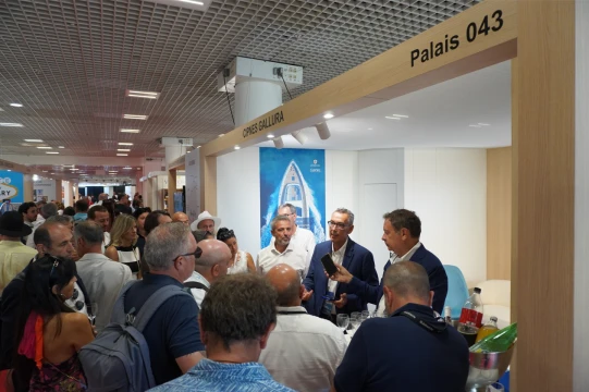 The CIPNES press conference at the 2025 Cannes Yachting Festival