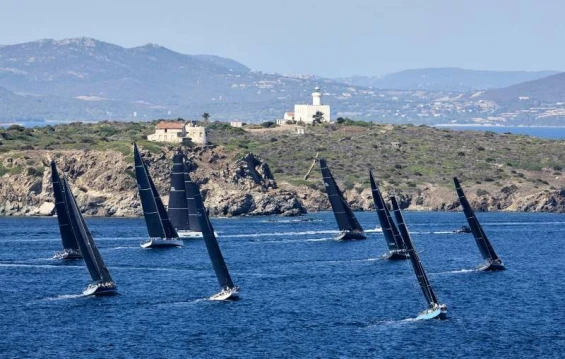 Maxi 3 class sailing off Capo Ferro - Maxi Yacht Rolex Cup 2025.

Photo credit: Rolex/Carlo Borlenghi