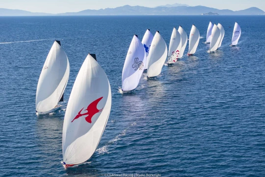 Earlybird, G Spot and Anya race win the Swan Tuscany Challenge in Scarlino