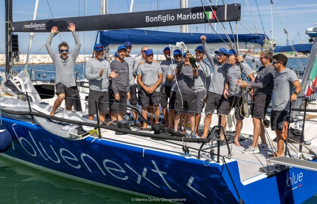Regata del Conero, Blue è il vincitore dell’edizione 2025 Record con 180 barche sulla linea di partenza