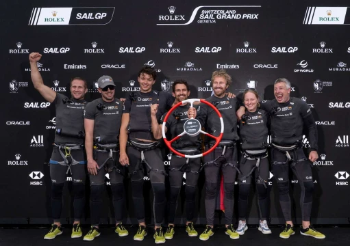 Germany Deutsche Bank claim first event win in SailGP Geneva debut
