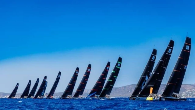 Racing at the 52 Super Series - Porto Cervo - Range Rover Sailing Week begins tomorrow, 23rd September.

﻿Photo credit: 52 Super Series/Nico Martinez