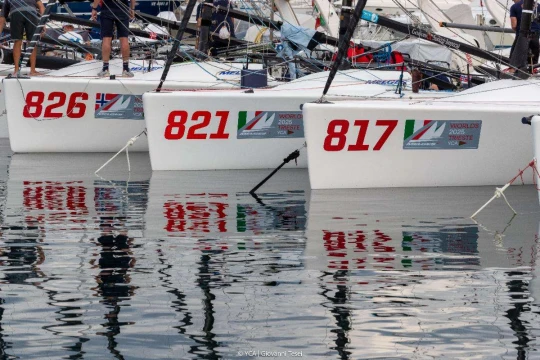 Melges 24s at the Yacht Club Adriaco - Melges 24 World Championship 2025, Trieste, Italy © YCA | Giovanni Tesei