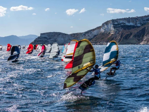 Sardinia Sailing Cup, Day 1: Ghio e Spanu in testa al Formula Wing World Championships