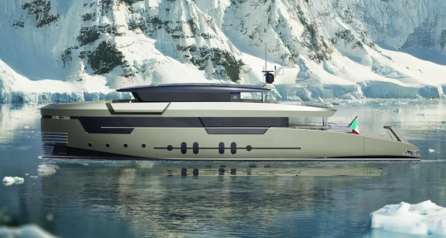 GX Superyachts reveals its first hybrid explorer project GX38 Voyager