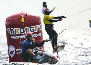 Formula Kite Worlds, grande groviglio di aquiloni, Stragiotti si ritira