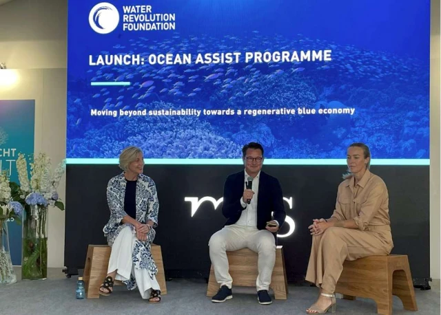 Water Revolution Foundation startet das Ocean Assist Programm auf der MYS 2025