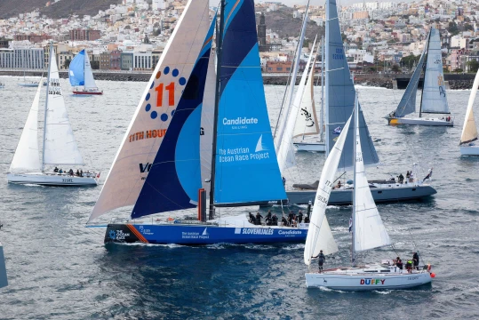 The World Cruising Club's ARC rally sets sail from Las Palmas on 23 November 2025. Copyright_James Mitchell