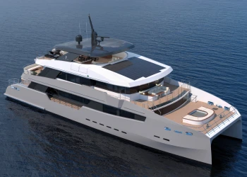 CL Yachts unveils first innovative tri-deck catamaran CLC115