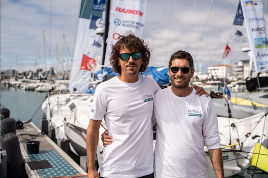 Matteo Sericano co-skipper di Luca Rosetti per la Transat Café L'Or