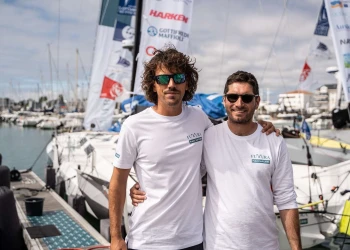 Matteo Sericano co-skipper di Luca Rosetti per la Transat Café L'Or