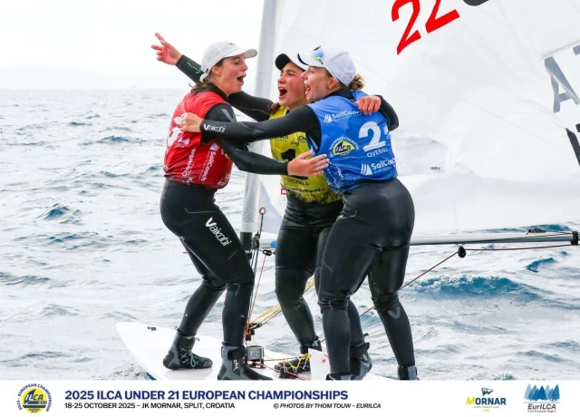 Italy triumphs at the U21 European Championships: an all-Italian podium for the ILCA 6 women's team