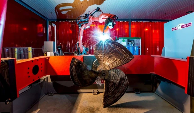 RAMLAB ha realizzato la prima elica navale certificata da Bureau Veritas utilizzando la tecnologia WAAM (Wire Arc Additive Manufacturing)