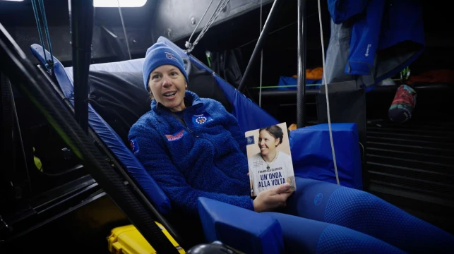 In un video da bordo di 11th Hour Racing Francesca ci racconta il suo libro
© Marin Le Roux - polaRYSE / 11th Hour Racing