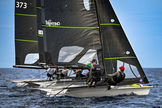 Il 49er di Alex Demurtas e Giovanni Santi