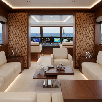 CorkMood: la naturale eleganza del sughero conquista gli interni degli yacht
