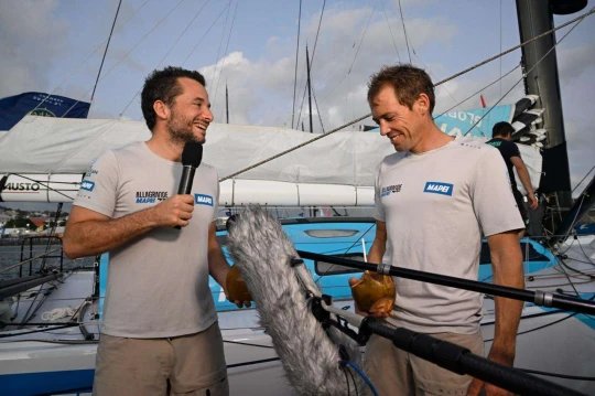 Transat Café L’Or 2025: Quarto posto per la prima sfida in Atlantico di “Allagrande” Mapei e Ambrogio Beccaria