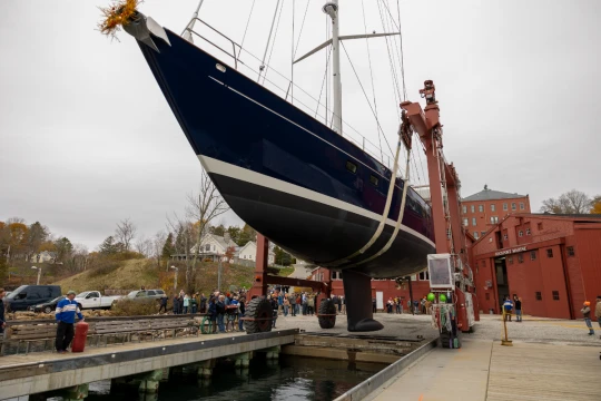 Rockport Marine launches Project Ouzel modern classic sailing superyacht