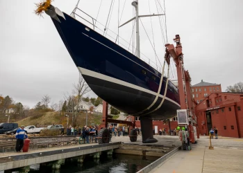 Rockport Marine launches Project Ouzel modern classic sailing superyacht