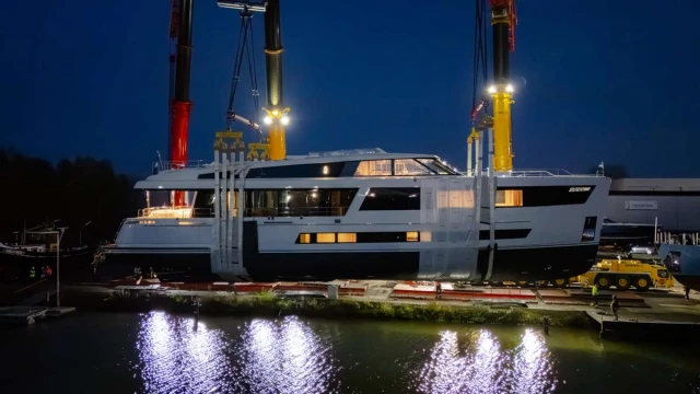 35-metre Motor Yacht Jangada successfully launched