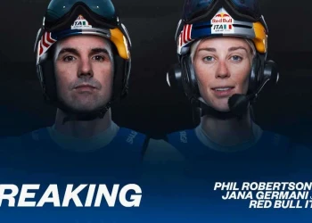 Phil Robertson e Jana Germani entrano a far parte del Red Bull Italy SailGP Team