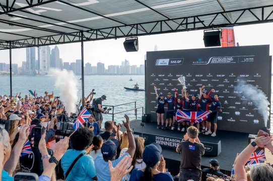 Emirates Great Britain Crowned 2025 Season Rolex SailGP Champions in Abu Dhabi Showdown