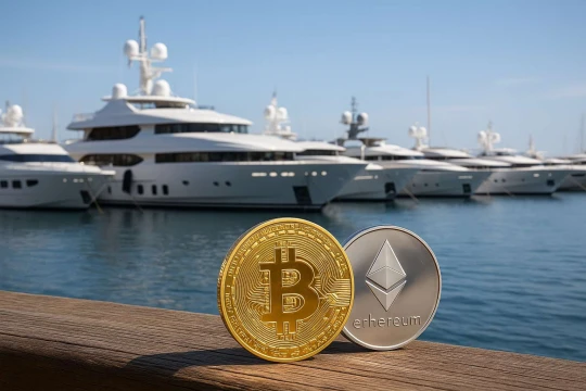 Criptovalute e superyacht: il brokerage internazionale apre a nuovi modelli di transazione