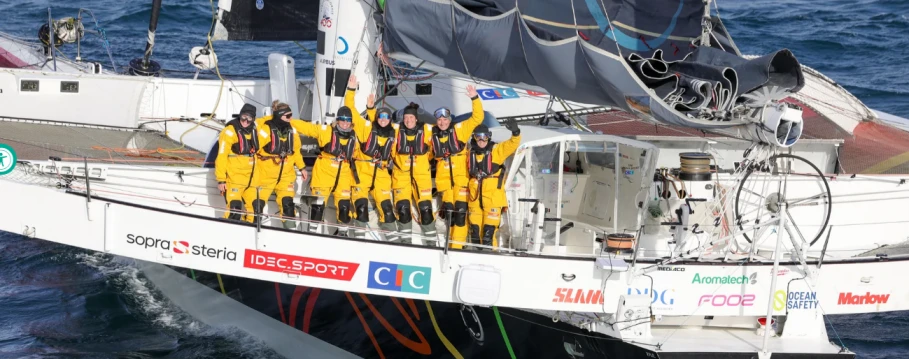 Trofeo Jules Verne, è partito il primo equipaggio interamente femminile