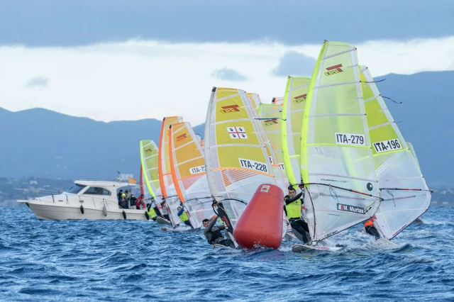 Seconda giornate per la 4° tappa di Coppa Italia Techno 293 e iQFoil