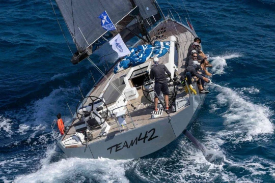 Solaris 55 Team 42 - sailed by Dan Segalowicz/owned by Bernard Giroux ©Tim Wright/Photoaction.com