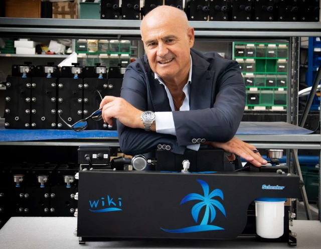 L’ing. Riccardo Verde, amministratore unico di Schenker Watermakers