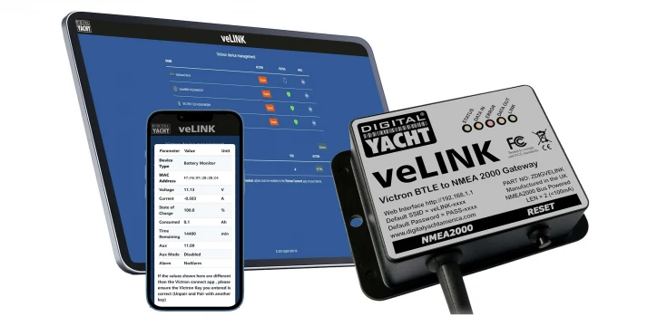 Digital Yacht lancia veLINK