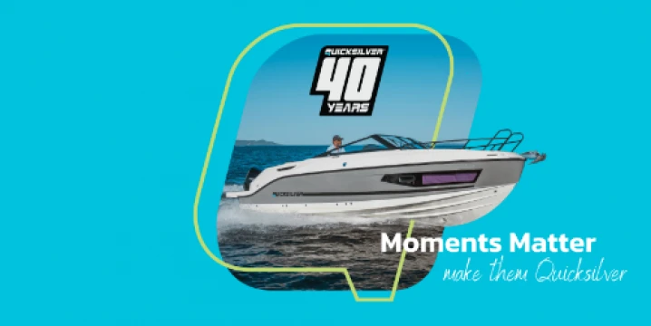 Quicksilver Boats festeggia 40 anni al boot Düsseldorf 2026