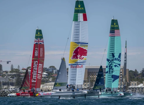 Istante di regata in quel di Fremantle (Credit: Laura Crowhurst)