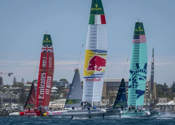 Red Bull Italy SailGP Team got off to a solid start in Australia