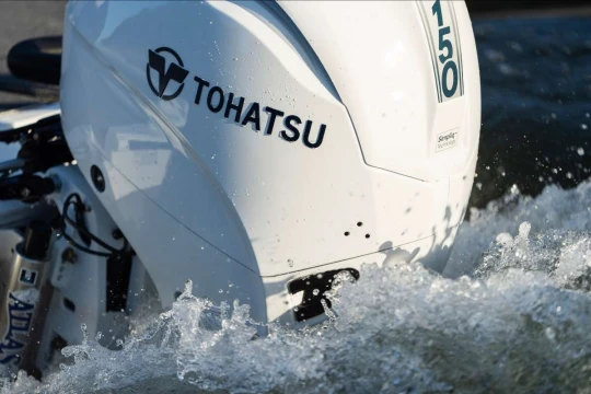 Presentazione del nuovo motore Tohatsu MFS150