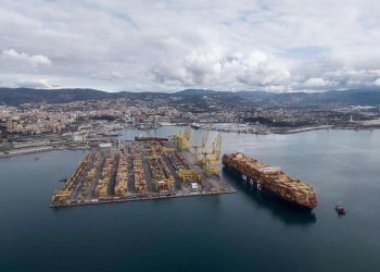 Nave record al porto di Trieste: MSC Diana, la più grande mai lavorata al Molo VII