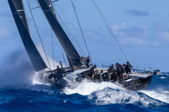 Remon Vos' line honours favourite Black Jack 100 is fully optimised for racing offshore