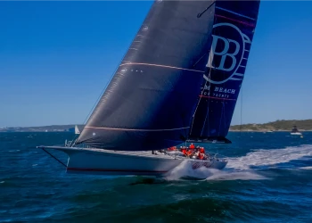 Palm Beach XI validated her radical new C-foil configuration reaching 29 knots