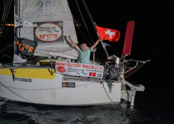 We did it! McIntyre Mini Globe Race world first winners