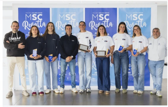 Paula Barceló & María Cantero (ESP), 49erFX winners