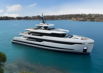 Cantieri di Pisa avanza con il superyacht custom di 40 metri