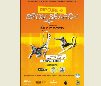 Rip CurlGromSearch per la prima volta a Marina di Pietrasanta con Nimbus Surfing Club