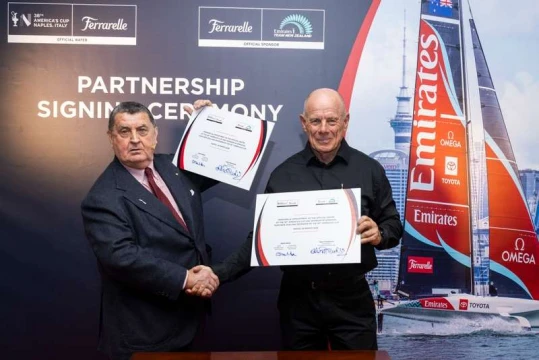Ferrarelle become sponsor of the 38th America's Cup alongside Team New Zealand