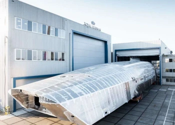 Royal Huisman: turning point in the making, Project 412 rolls out