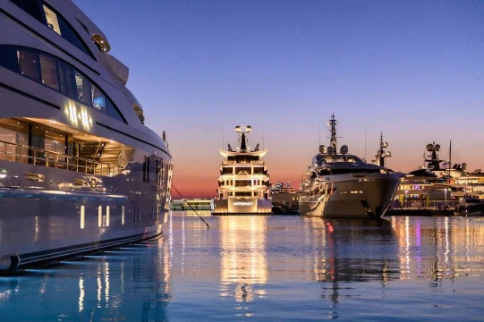 Superyacht, photo by MYS archive PressMare