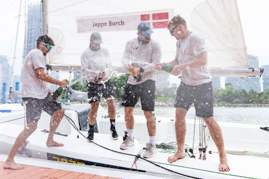 Jeppe Borch, Thor Malthe Andersen, Sebastian Wright Olsen, Matias Rossing
Photo: Ian Roman/WMRT