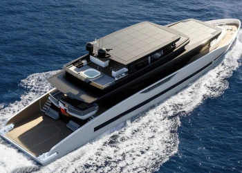 GX42 superyacht enters final outfitting stage ahead of summer launch